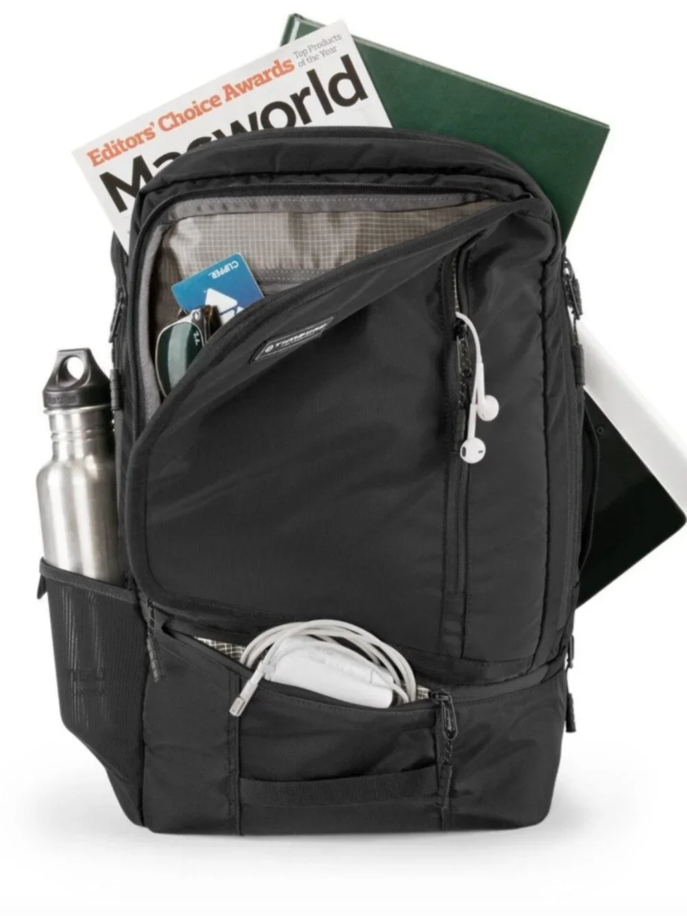 Timbuk2 Q Laptop Backpack in Gray and Black
